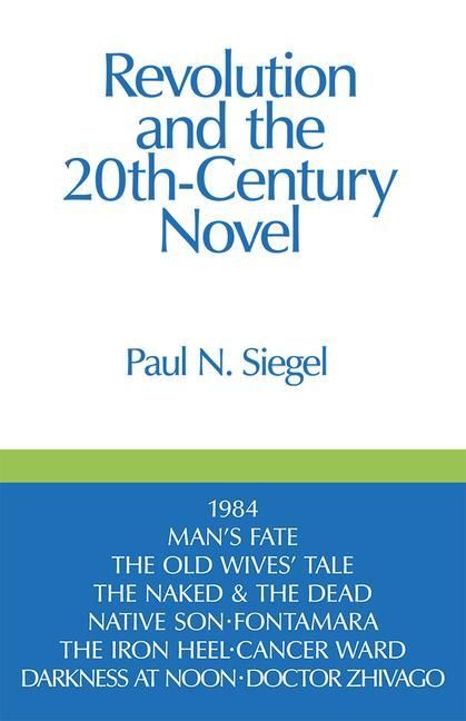 Produktbild: Revolution and the Twentieth Century Novel