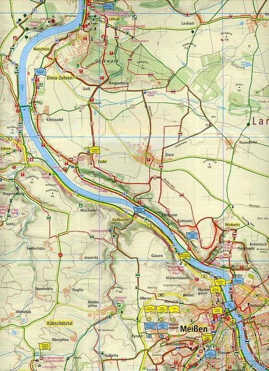 Produktbild: Mei&szlig;en, Moritzburg - Radebeul - Elbweind&ouml;rfer