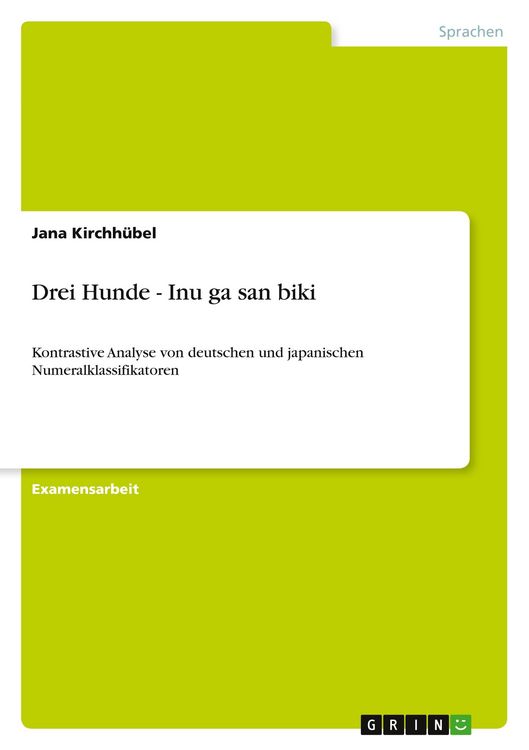 Produktbild: Drei Hunde - Inu ga san biki