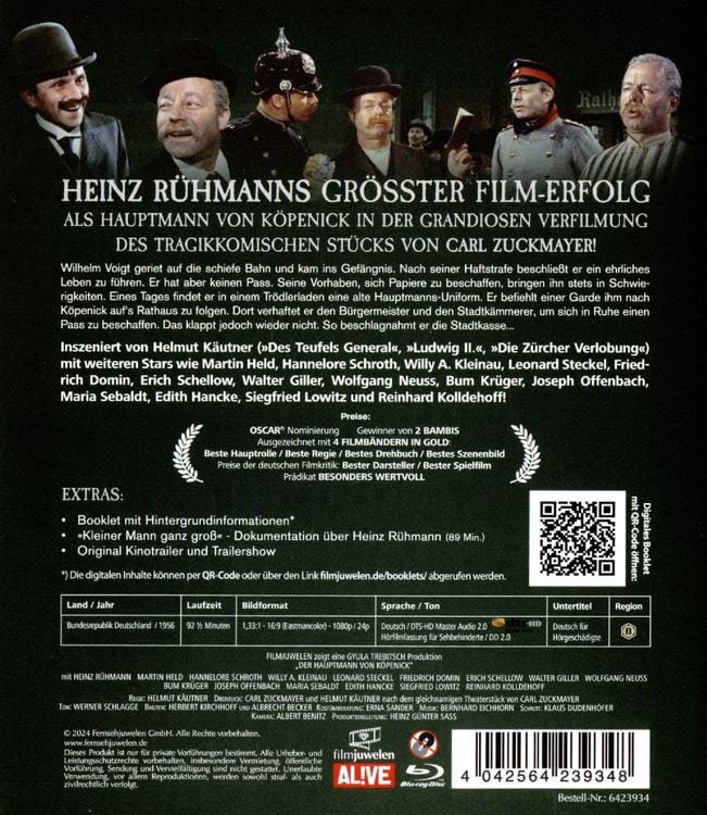 Produktbild: Der Hauptmann von K&ouml;penick (Neuauflage)
