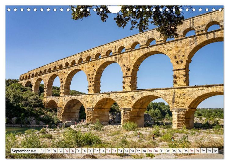 Produktbild: Traumhaftes Frankreich (Wandkalender 2026 DIN A4 quer), CALVENDO Monatskalender