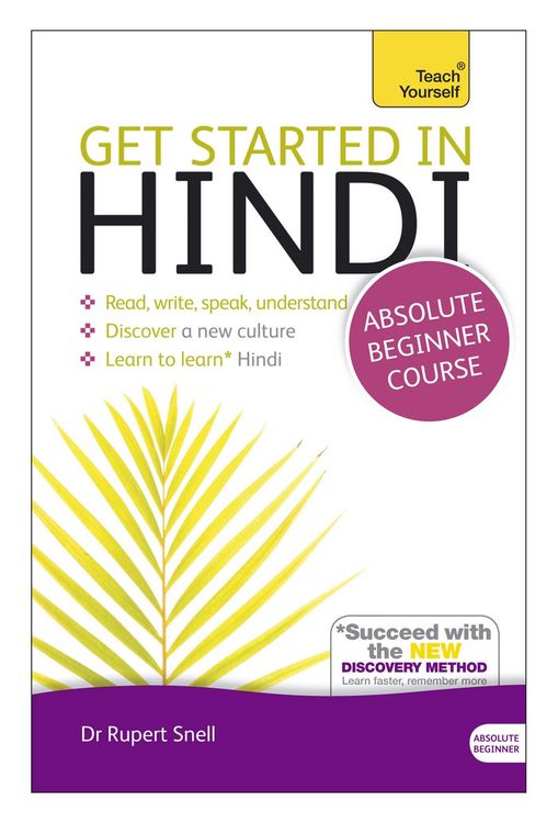 Produktbild: Get Started In Hindi Book