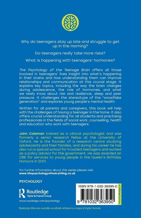 Produktbild: The Psychology of the Teenage Brain