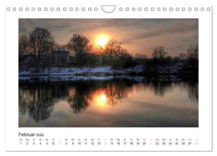 Produktbild: Das Weserbergland (Wandkalender 2026 DIN A4 quer), CALVENDO Monatskalender