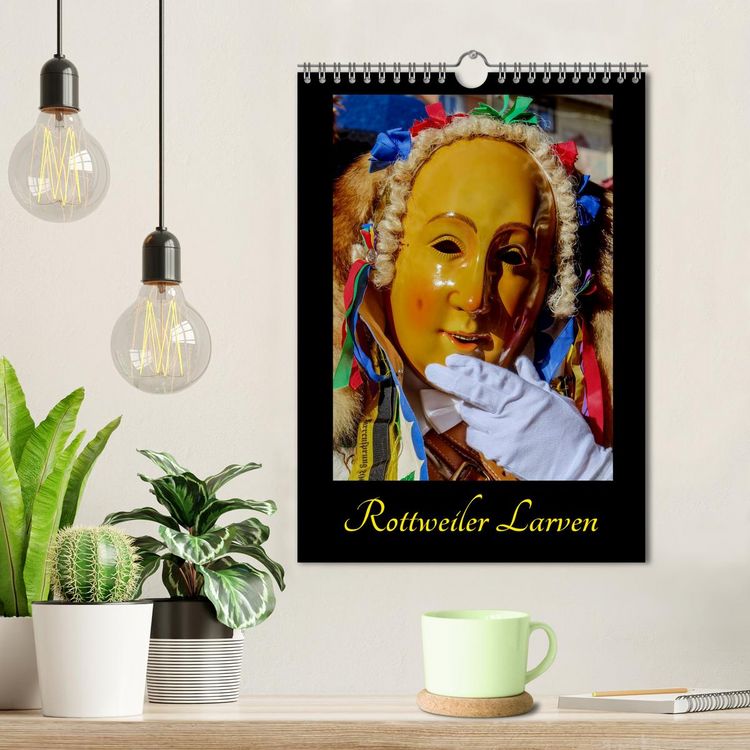 Produktbild: Rottweiler Larven (Wandkalender 2026 DIN A4 hoch), CALVENDO Monatskalender