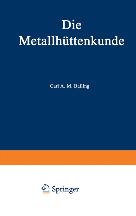Produktbild: Die Metallh&uuml;ttenkunde