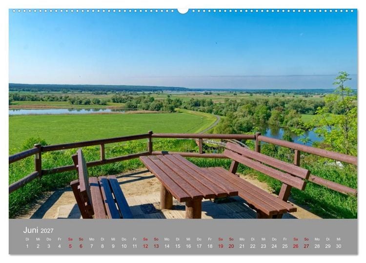 Produktbild: Nationalpark Unteres Odertal (Wandkalender 2027 DIN A2 quer), CALVENDO Monatskalender