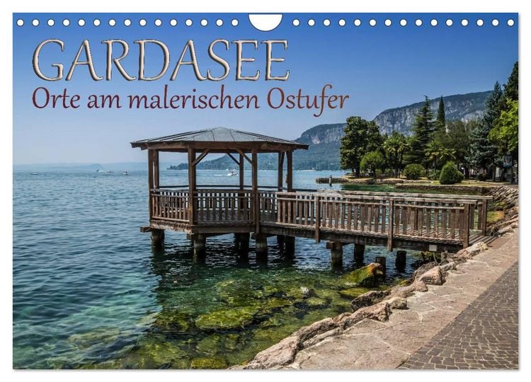 Produktbild: GARDASEE Orte am malerischen Ostufer (Wandkalender 2026 DIN A4 quer), CALVENDO Monatskalender