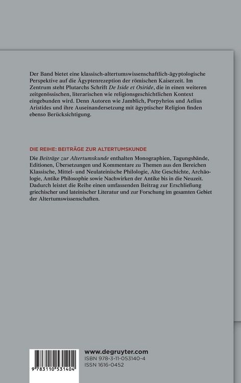 Produktbild: Platonismus und sp&auml;t&auml;gyptische Religion