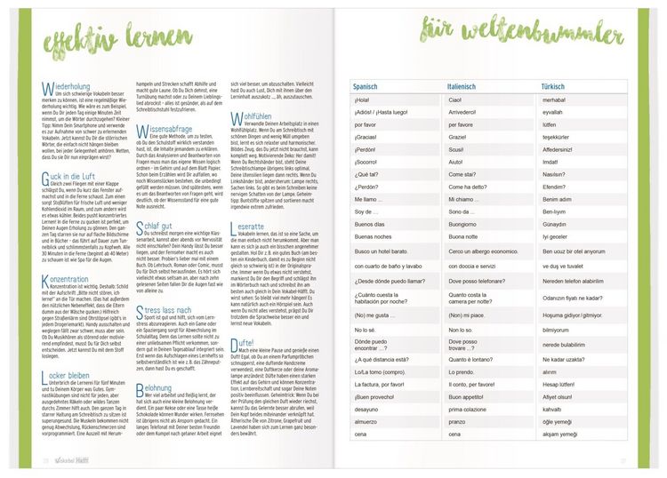 Produktbild: Vokabel-H&auml;fft Universal - F&uuml;r alle Sprachen (DIN A4)