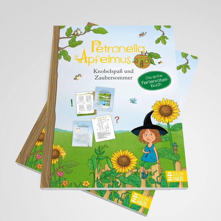 Produktbild: Petronella Apfelmus - Knobelspa&szlig; & Zaubersommer. Das gro&szlig;e Ferien-R&auml;tselbuch