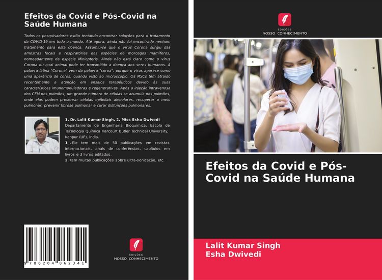 Produktbild: Efeitos da Covid e P&oacute;s-Covid na Sa&uacute;de Humana