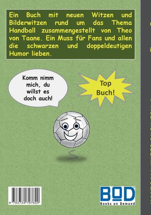 Produktbild: Handball Witze Buch - Teil II