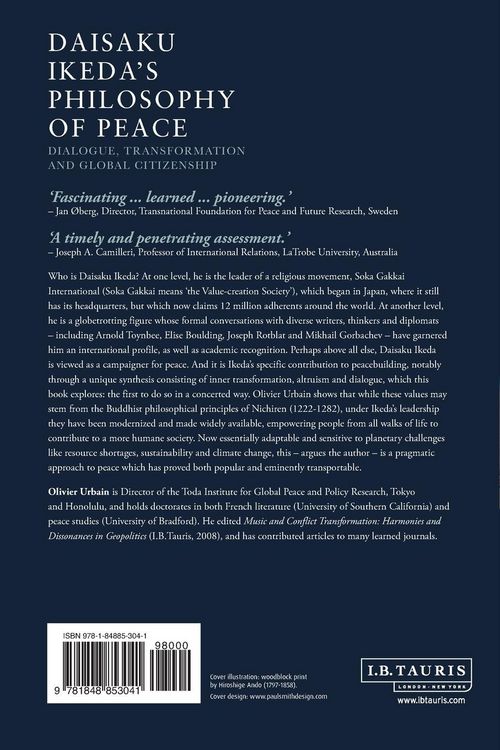 Produktbild: Daisaku Ikeda's Philosophy of Peace