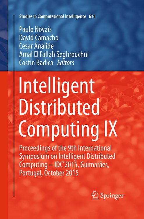 Produktbild: Intelligent Distributed Computing IX