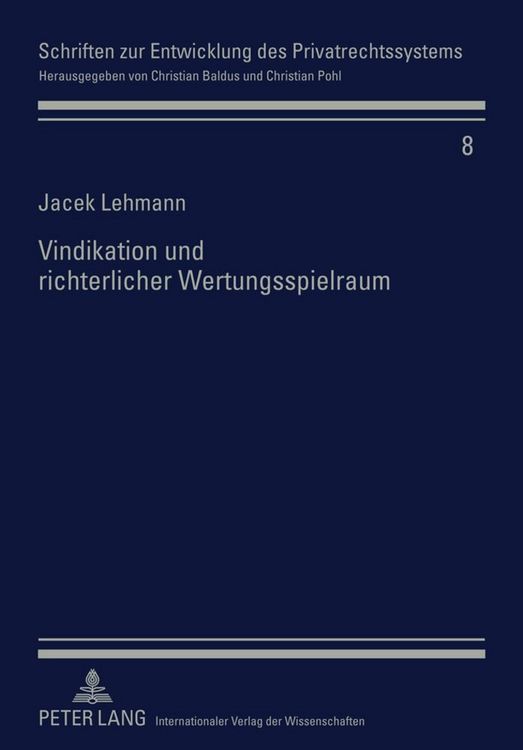 Produktbild: Vindikation und richterlicher Wertungsspielraum