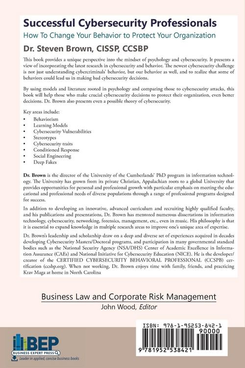 Produktbild: Successful Cybersecurity Professionals