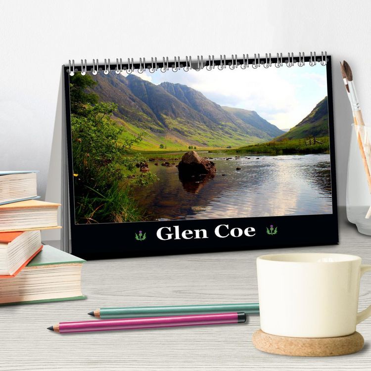 Produktbild: Glen Coe (Tischkalender 2026 DIN A5 quer), CALVENDO Monatskalender