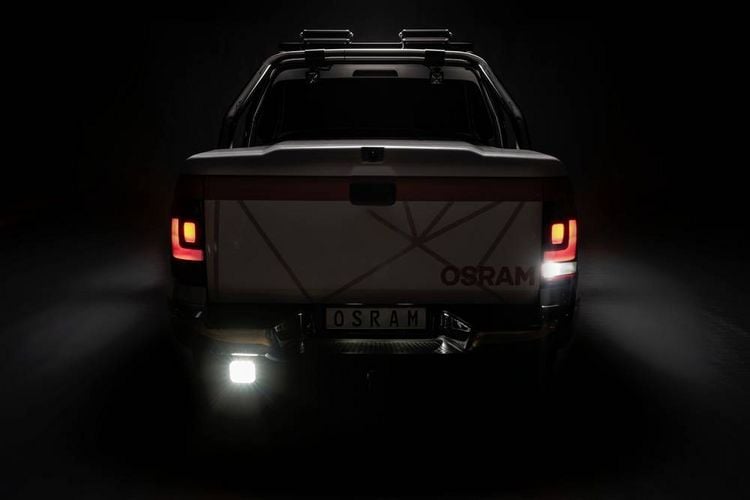 Produktbild: Osram Automotive R&uuml;ckfahrscheinwerfer 12 V, 24V LEDriving Reversing VX 120S-WD, quadratischer LED R&uuml;ckfahrscheinwerfer