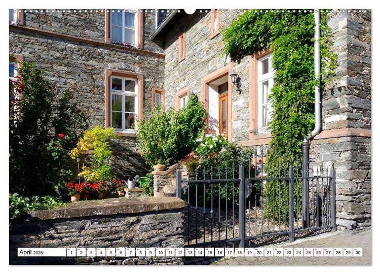 Produktbild: Romantisches Moselland (hochwertiger Premium Wandkalender 2026 DIN A2 quer), Kunstdruck in Hochglanz