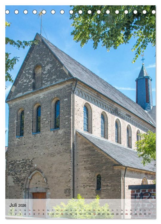 Produktbild: D&uuml;sseldorf - Historisches Kaiserswerth (Tischkalender 2026 DIN A5 hoch), CALVENDO Monatskalender