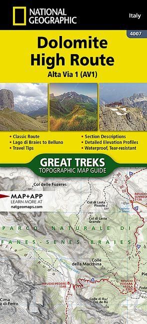 Produktbild: Dolomite High Route