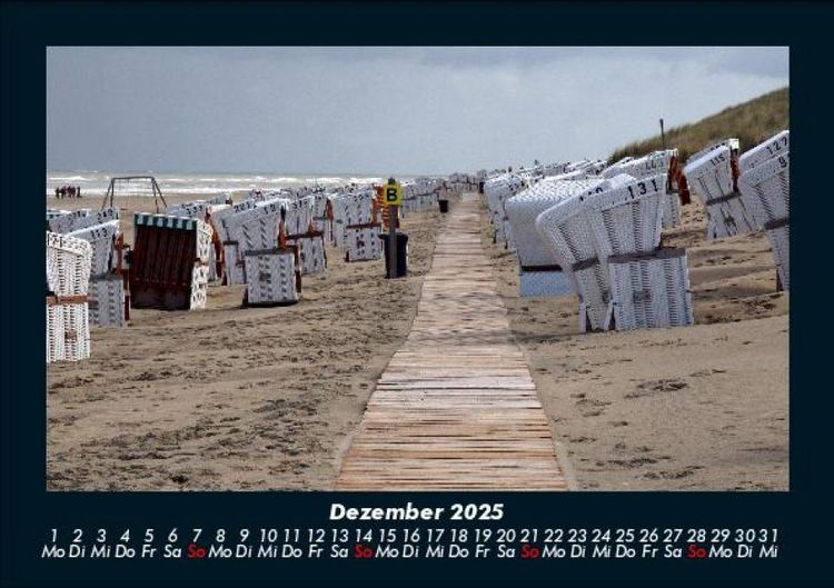 Produktbild: Nordsee 2025 Fotokalender DIN A5