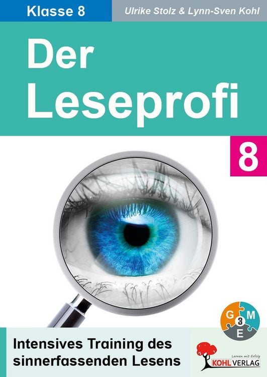 Produktbild: Der Leseprofi / Lesetraining Klasse 8