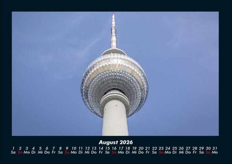 Produktbild: Berlin 2026 Fotokalender DIN A4
