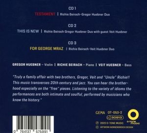 Produktbild: Testaments (3CD/Digipak)
