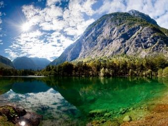 Produktbild: CALVENDO Puzzle Bluntausee - Golling | 1000 Teile Lege-Gr&ouml;&szlig;e 64x48cm Foto-Puzzle f&uuml;r gl&uuml;ckliche Stunden