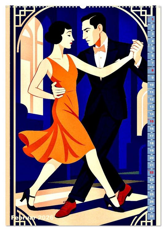 Produktbild: George Gershwin (Wandkalender 2026 DIN A2 hoch), CALVENDO Monatskalender