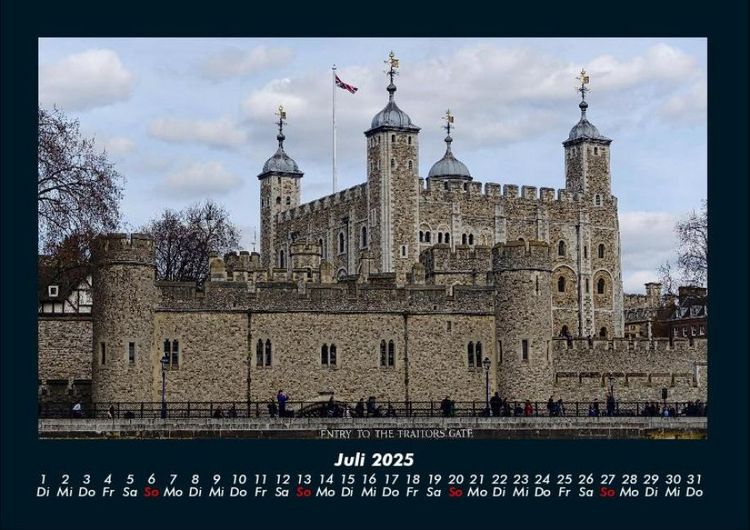 Produktbild: London 2025 Fotokalender DIN A4