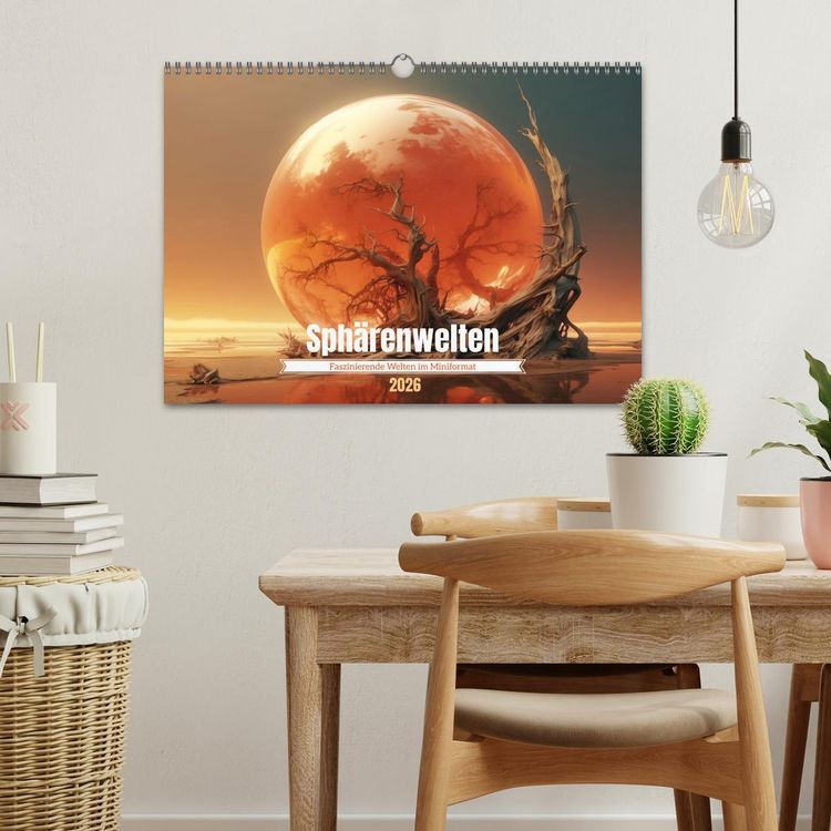 Produktbild: Sph&auml;renwelten (Wandkalender 2026 DIN A3 quer), CALVENDO Monatskalender