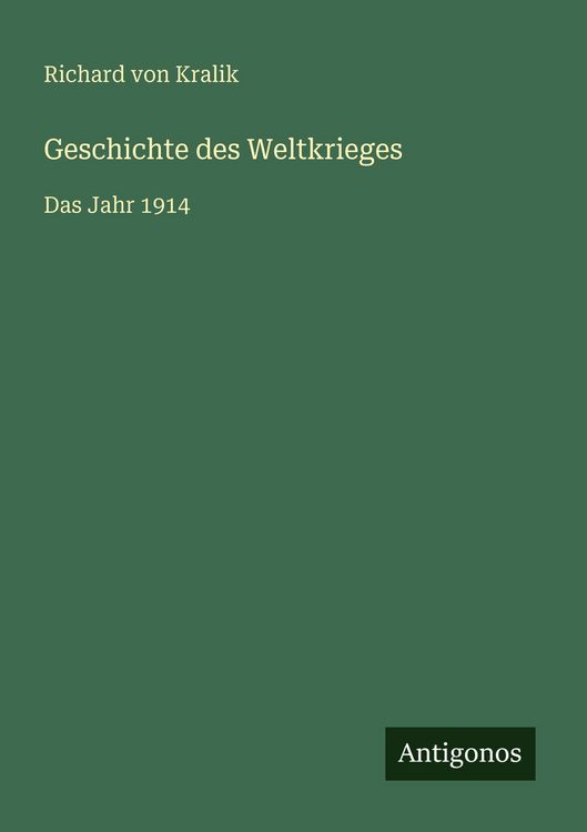 Produktbild: Geschichte des Weltkrieges