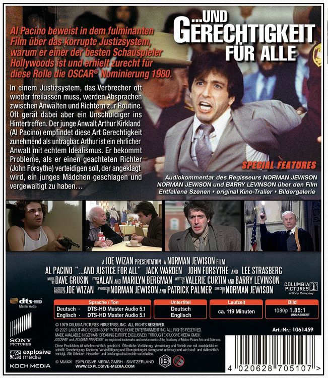Produktbild: Und Gerechtigkeit f&uuml;r alle (And Justice for All)