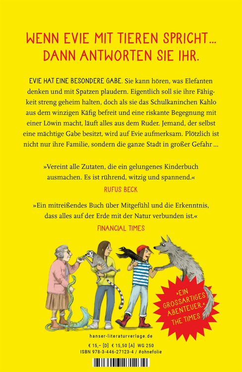 Produktbild: Evie und die Macht der Tiere