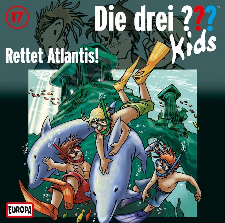 Produktbild: Die drei ??? Kids (17) Rettet Atlantis! 