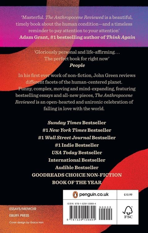 Produktbild: The Anthropocene Reviewed