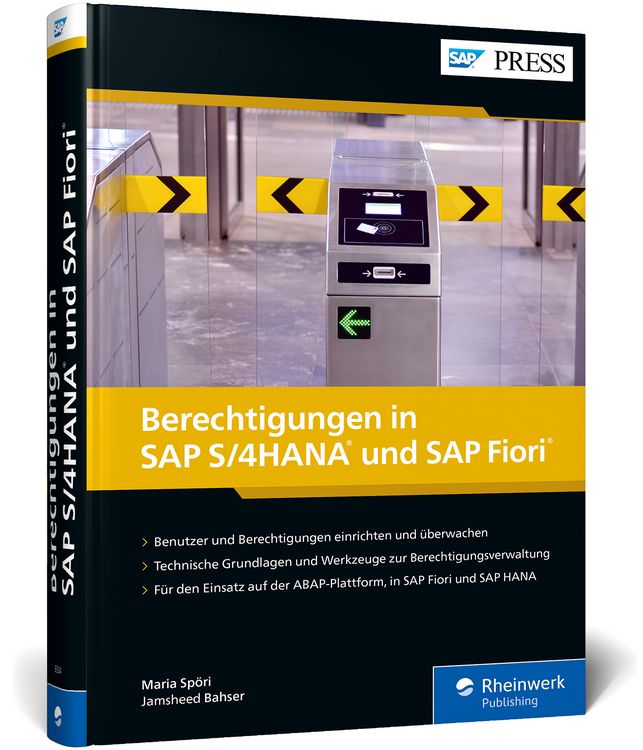 Produktbild: Berechtigungen in SAP S/4HANA und SAP Fiori