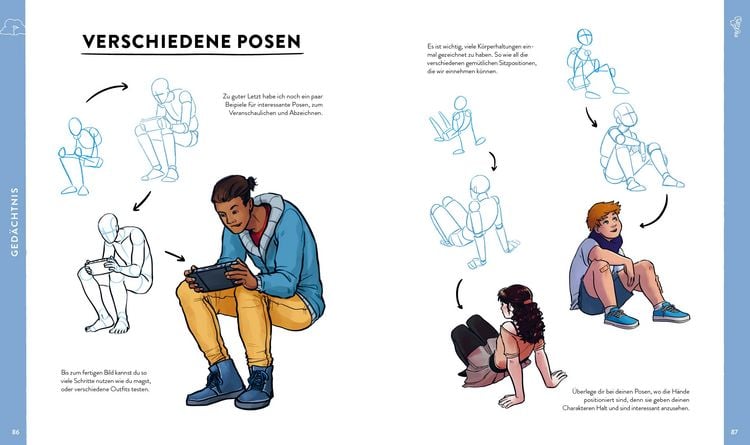 Produktbild: Zeichnen beginnt im Kopf &ndash; Die ultimative Zeichenschule von YouTube-Zeichnerin LinaFleer