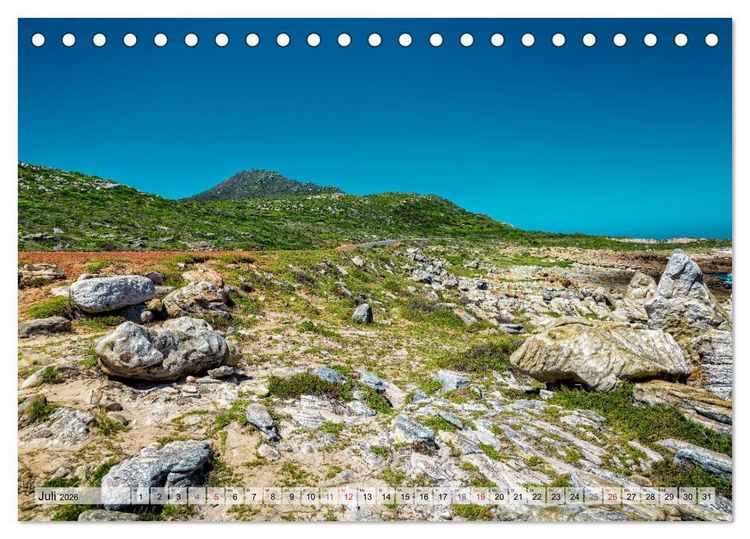 Produktbild: Westkap S&uuml;dafrika (Tischkalender 2026 DIN A5 quer), CALVENDO Monatskalender