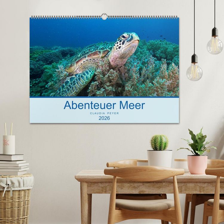 Produktbild: Abenteuer Unterwasser (Wandkalender 2026 DIN A2 quer), CALVENDO Monatskalender