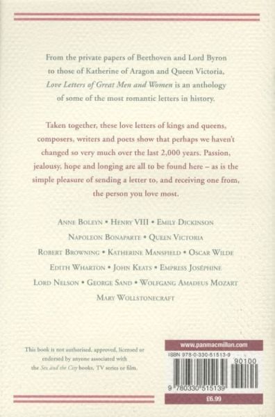 Produktbild: Love Letters of Great Men and Women