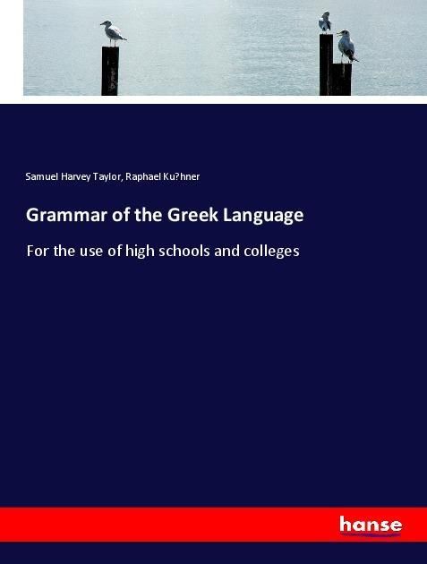 Produktbild: Grammar of the Greek Language