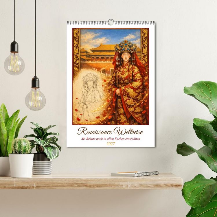 Produktbild: Renaissance Weltreise (Wandkalender 2027 DIN A3 hoch), CALVENDO Monatskalender