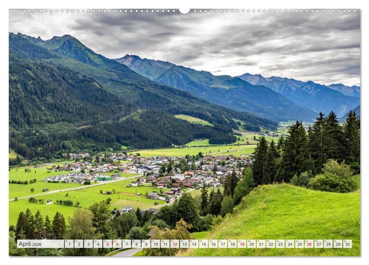 Produktbild: Bramberg am Wildkogel (hochwertiger Premium Wandkalender 2026 DIN A2 quer), Kunstdruck in Hochglanz