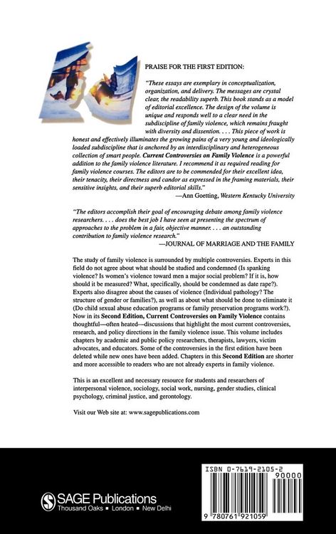 Produktbild: Current Controversies on Family Violence