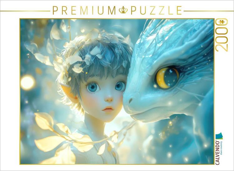 Produktbild: CALVENDO Puzzle Animierte Winterfantasie | 2000 Teile Lege-Gr&ouml;&szlig;e 90x67cm Foto-Puzzle f&uuml;r gl&uuml;ckliche Stunden