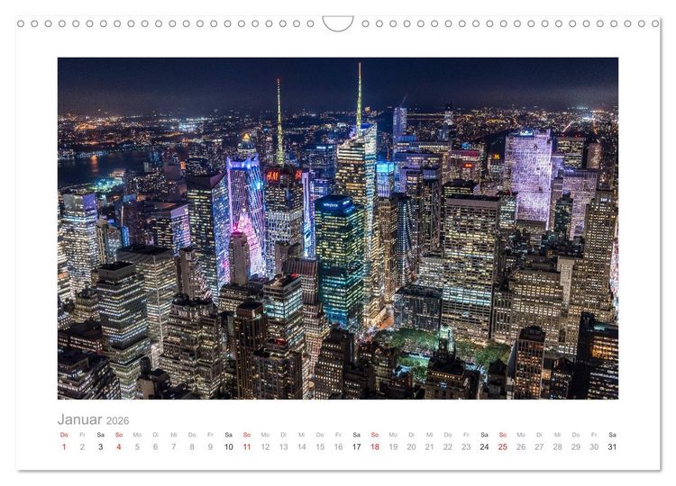 Produktbild: Wundersch&ouml;nes Amerika (Wandkalender 2026 DIN A3 quer), CALVENDO Monatskalender